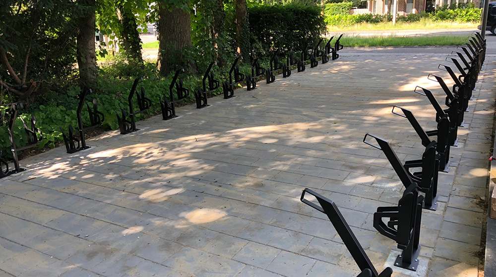 BUSHALTE ZEIST VAN RENESSELAAN KRATFIETSEN AXLE IVO SINGLE SIDED